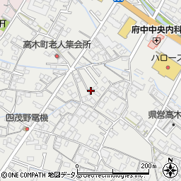 広島県府中市高木町1405周辺の地図