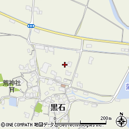 岡山県倉敷市黒石周辺の地図