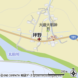 広島県山県郡安芸太田町坪野370周辺の地図