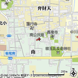 ボディショップ中川　本社周辺の地図