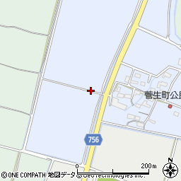 三重県松阪市菅生町周辺の地図