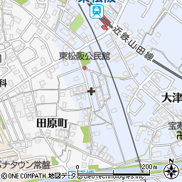 三重県松阪市大津町58-19周辺の地図