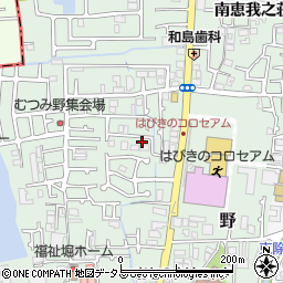 大阪府羽曳野市野275周辺の地図
