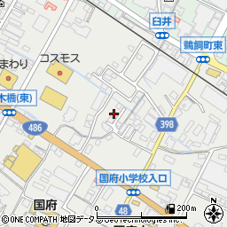 広島県府中市高木町114周辺の地図