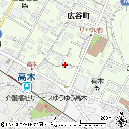 広島県府中市広谷町885周辺の地図