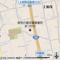 広島県福山市加茂町上加茂224周辺の地図