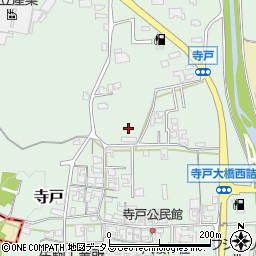奈良県北葛城郡広陵町寺戸周辺の地図