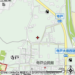 奈良県広陵町（北葛城郡）寺戸周辺の地図