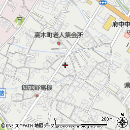 広島県府中市高木町1416周辺の地図