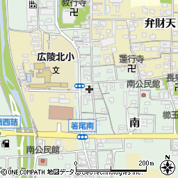 奈良県北葛城郡広陵町南41周辺の地図