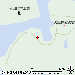 岡山県岡山市東区犬島53周辺の地図
