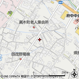 広島県府中市高木町1415周辺の地図