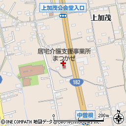 広島県福山市加茂町上加茂223周辺の地図