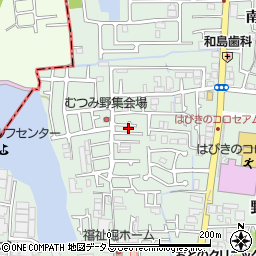大阪府羽曳野市野272周辺の地図