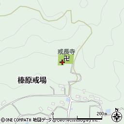 奈良県宇陀市榛原戒場386周辺の地図