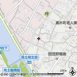 広島県府中市高木町1496-1周辺の地図