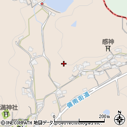 岡山県浅口市金光町上竹482周辺の地図