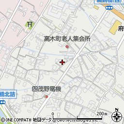 広島県府中市高木町1437周辺の地図