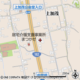 広島県福山市加茂町上加茂290周辺の地図
