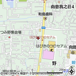 大阪府羽曳野市野269周辺の地図