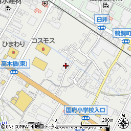広島県府中市高木町133周辺の地図