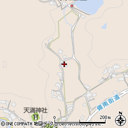 岡山県浅口市金光町上竹541周辺の地図