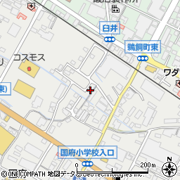 広島県府中市高木町110-1周辺の地図