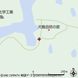 岡山県岡山市東区犬島132周辺の地図