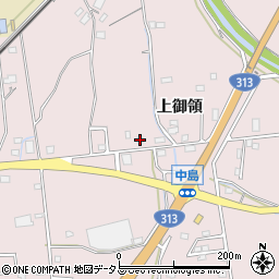 広島県福山市神辺町上御領70周辺の地図