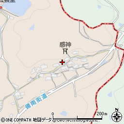 岡山県浅口市金光町上竹459周辺の地図