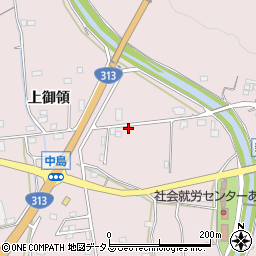 広島県福山市神辺町上御領286周辺の地図