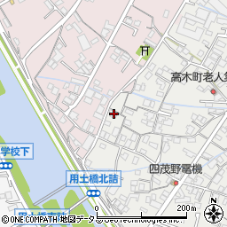 広島県府中市高木町1497周辺の地図