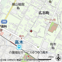 広島県府中市広谷町887周辺の地図