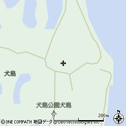 岡山県岡山市東区犬島342周辺の地図