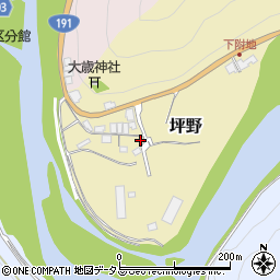 広島県山県郡安芸太田町坪野57周辺の地図