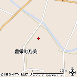 広島県東広島市豊栄町乃美517周辺の地図