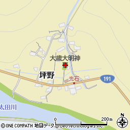 広島県山県郡安芸太田町坪野430周辺の地図