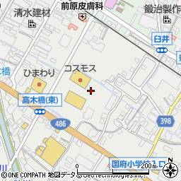 広島県府中市高木町158周辺の地図