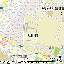 大阪府堺市堺区大仙町11周辺の地図