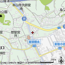 西田屋周辺の地図