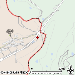 岡山県浅口市金光町上竹410周辺の地図