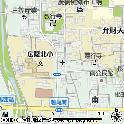 奈良県北葛城郡広陵町南298-2周辺の地図