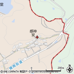 岡山県浅口市金光町上竹449周辺の地図