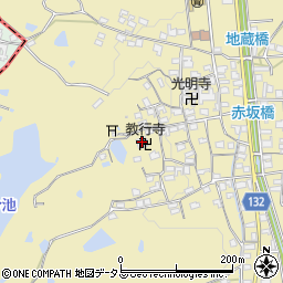 教行寺周辺の地図