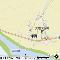 広島県山県郡安芸太田町坪野333周辺の地図