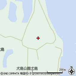 岡山県岡山市東区犬島333周辺の地図