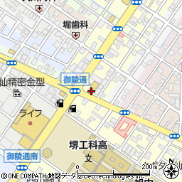 ファミリーマート京屋御陵通店周辺の地図