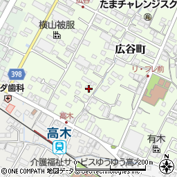 広島県府中市広谷町869周辺の地図