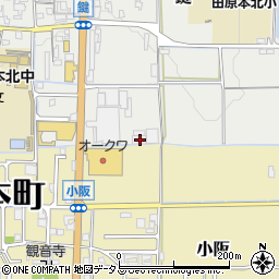 奈良県磯城郡田原本町鍵53周辺の地図
