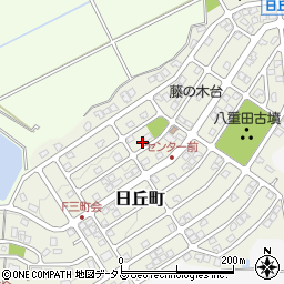 三重県松阪市日丘町1386周辺の地図